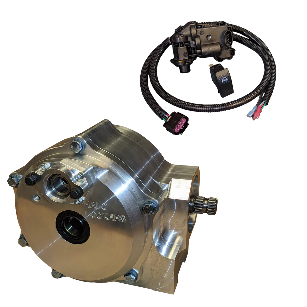 Halo Locker Full Billet Case with Chromoly Carrier (For Stock Axles) - CT Race Worx