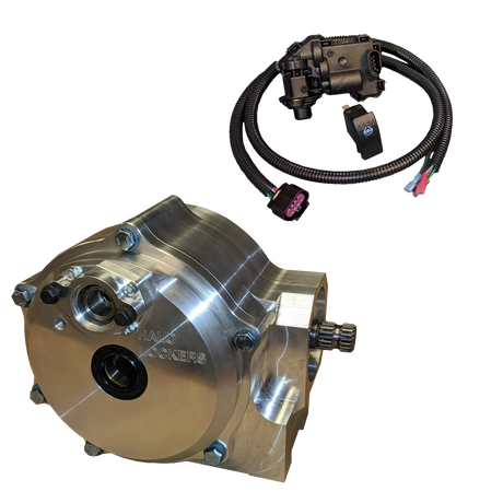 Halo Locker Full Billet Case with Chromoly Carrier (For Stock Axles) - CT Race Worx