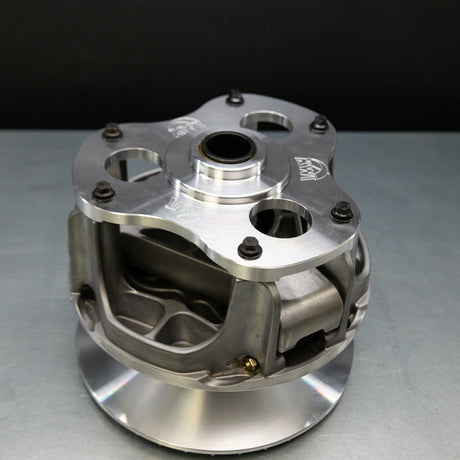 KWI Billet Overdrive Clutch Cover Pro R - Durable billet clutch cover designed to improve clutch performance and durability in off-road vehicles.