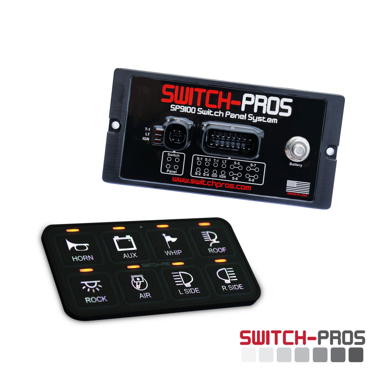 Switch Pros SP9100 Switch Panel Power System CT Race Worx