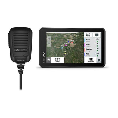 Garmin Tread - Off-road navigation and communication system designed for rugged terrain and outdoor adventures.