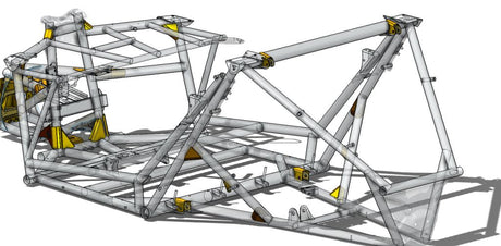 Maverick X3 Chromoly Race Gusset Kit - CT Race Worx