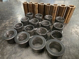 Maverick X3 Front A Arm Bushing Pins and Bushings, Full Set