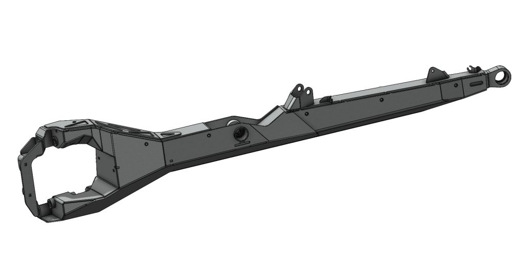 Maverick X3 72" Boxed Trailing Arms, Gen 2 - CT Race Worx