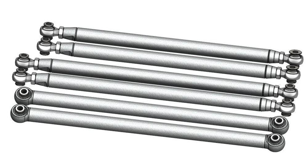 Maverick X3 64" Chromoly Race Series Radius Rod Kit - CT Race Worx