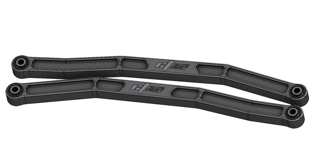 Maverick X3 64" High Clearance Billet Lower Radius Rods - CT Race Worx