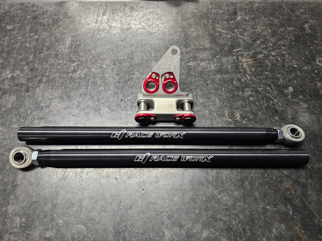 Maverick R Pro Tie Rods with Stabilizer Mount - CT Race Worx