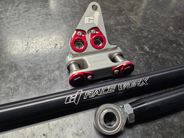 Maverick R Pro Tie Rods with Stabilizer Mount - CT Race Worx