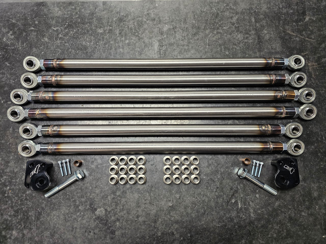 Maverick R Pro Desert Chromoly Radius Rods - CT Race Worx