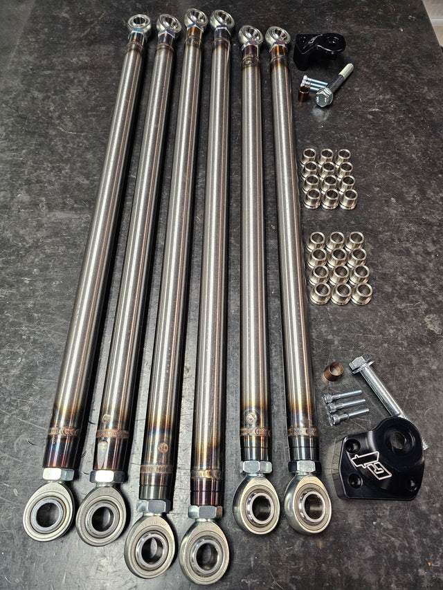 Maverick R Pro Desert Chromoly Radius Rods - CT Race Worx