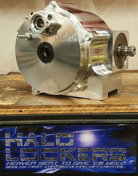 Halo Locker Full Billet Case with Chromoly Carrier (For Stock Axles) - CT Race Worx