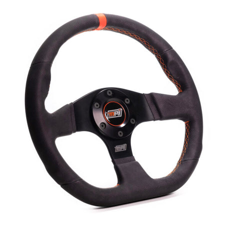 MPI 13" D-Shaped Steering Wheel - High-quality 13-inch D-shaped steering wheel designed for precision control and comfort in off-road and racing vehicles.