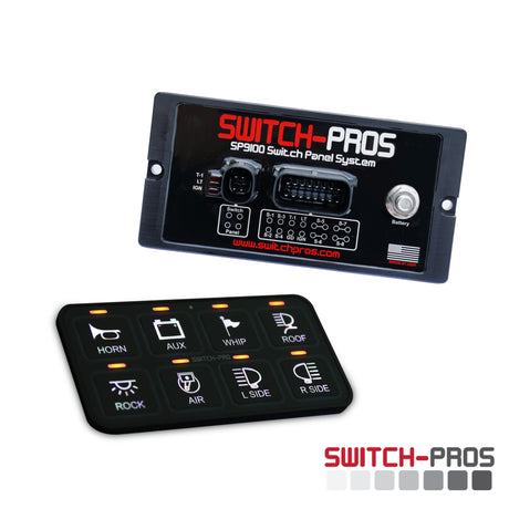 Switch Pros SP9100 Switch Panel Power System - The Switch Pros SP9100, a versatile and efficient switch panel power system, designed to streamline and enhance electrical control in vehicles and applications.