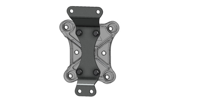 Maverick X3 10-Bolt Radius Rod Plate Adapter - CT Race Worx