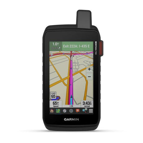 Garmin Montana 700i - Robust and feature-packed handheld GPS device with inReach satellite communication for outdoor adventures and remote connectivity.