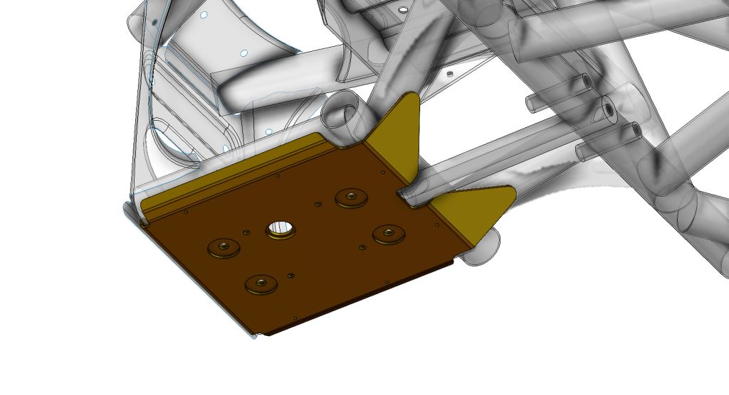 Maverick X3 Chromoly Front Diff Tray CT Race Worx