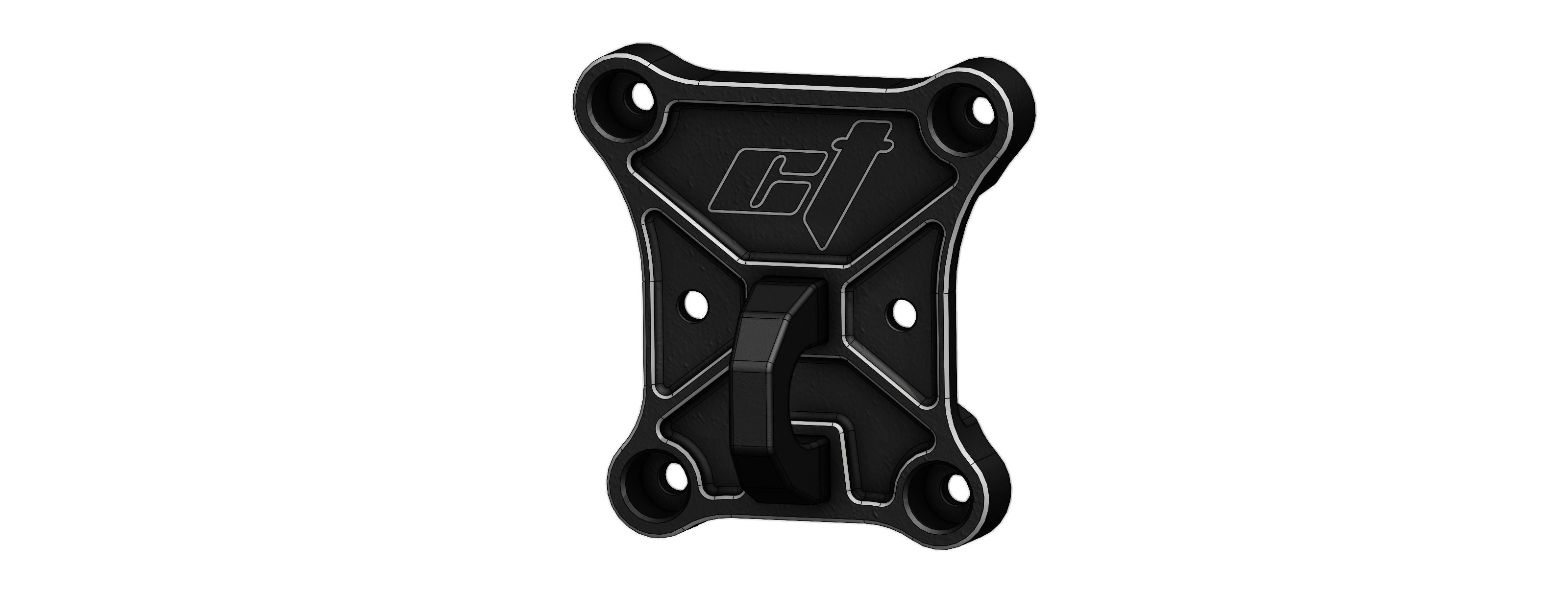 Maverick X3 Gen 2 Radius Rod Plate with Tow Ring CT Race Worx