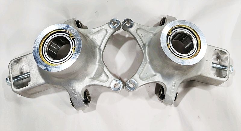 Complete Can-Am Maverick X3 OEM Rear Spindle Assemblies