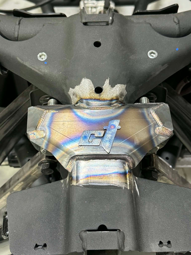 Maverick R Weld On Front Shock Brace