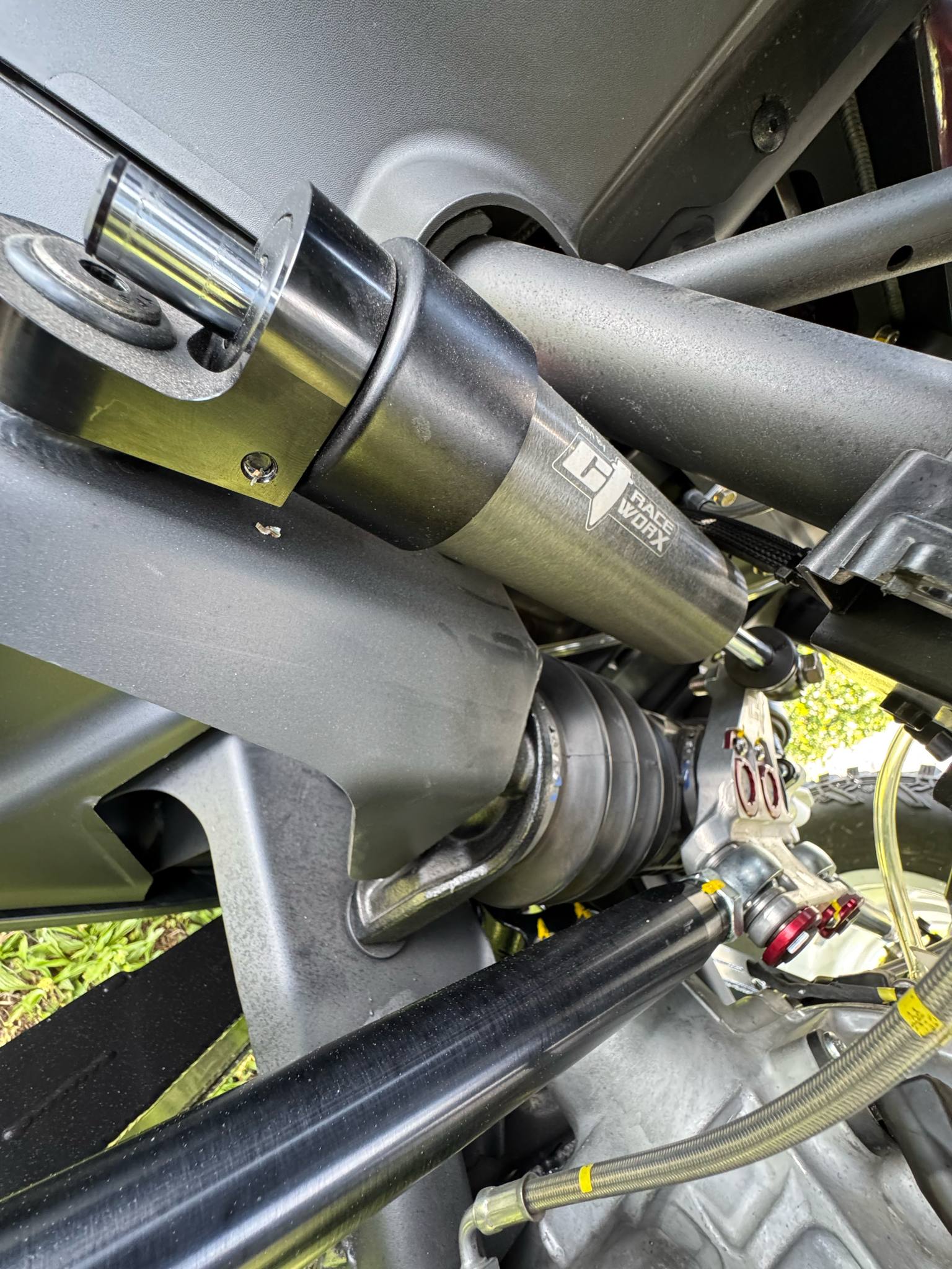 Maverick R Steering Dampener Assembly — CT Race Worx