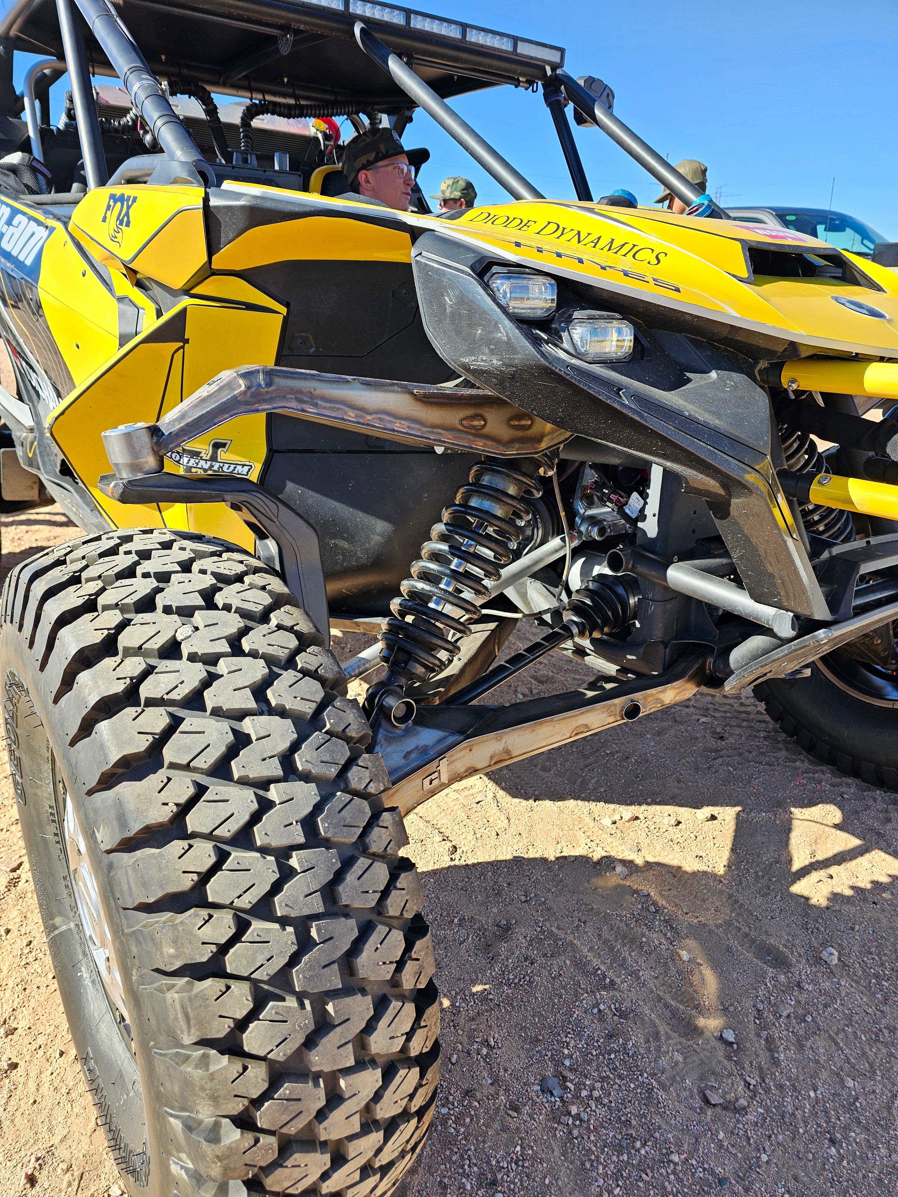 Maverick R Pro Desert Chromoly Upper A Arms — CT Race Worx