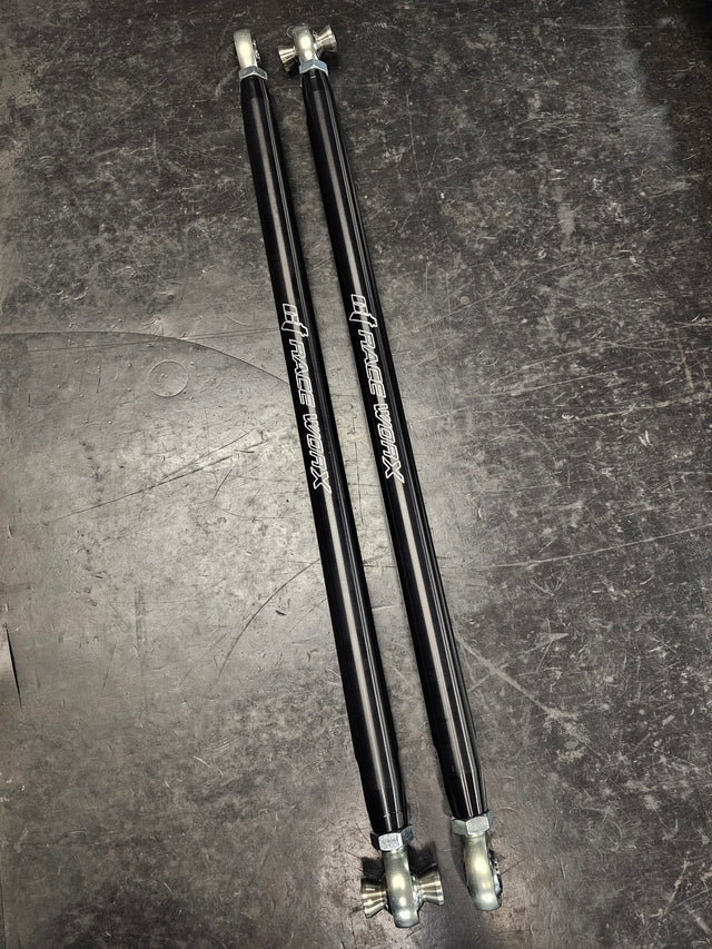 Maverick X3 72" Race Tie Rods for Flag - Black Ano