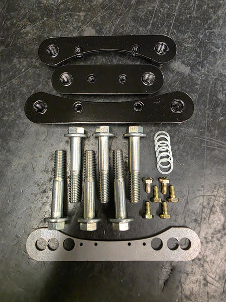 Maverick X3 Radius Rod Race Plates — CT Race Worx