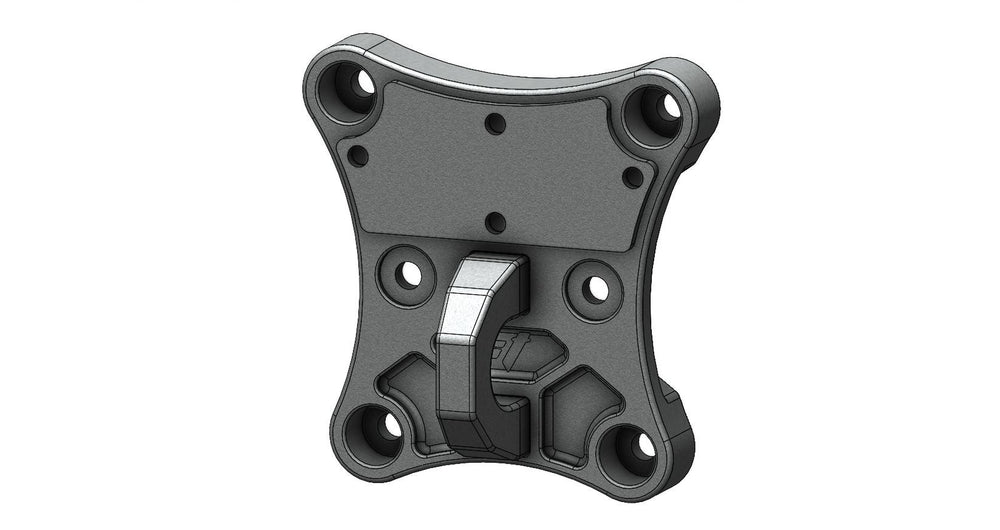 Maverick X3 Billet Proof Radius Rod Plate with Tow Ring and Steel Plate - CT Race Worx